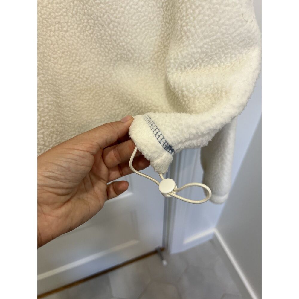Thread & Supply Cropped Half Zip Fleece Pullover Women's Size S - Picture 7 of 7
